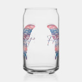 Free Spirit Mandala Butterfly Blikvorm Glas (Links)