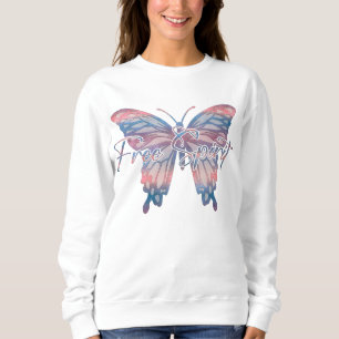 Free Spirit Mandala Butterfly Design Trui