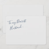 Free Spirit Modern Note Kaart Notitiekaartje (Voorkant / Achterkant)