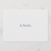 Free Spirit Modern Note Kaart Notitiekaartje (Achterkant)