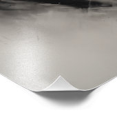 Free Spirit Paard Zwart-wit Foto Afdruk (Hoek)