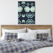 Free Spirit Shibori Canvas Print (Insitu (Slaapkamer))