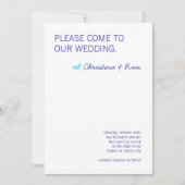 Free Spirit Wedding Invite Kaart (Voorkant)