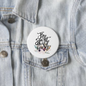 Free Spirit Wild Heart Ronde Button 7,6 Cm (In situ)