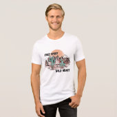 Free Spirit Wild Heart Tri-Blend Shirt (Voorkant volledig)