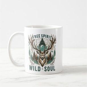 Free Spirit - Wild Soul Stag Koffiemok