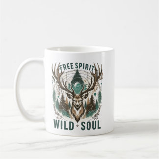 Free Spirit - Wild Soul Stag Koffiemok