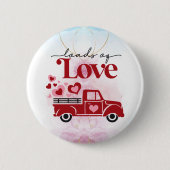 Free-Spirited Affection: Veel Liefde Boho Button (Voorkant)