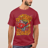 Free Spirits Drive a Buggy - Dune Buggy - T-Shirt (Voorkant)
