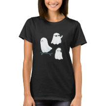 Free Spirits Ghost T-Shirt - Halloween T-shirt voo