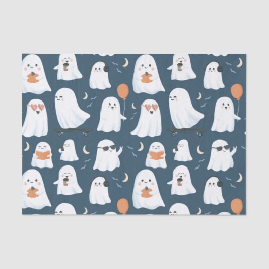 Free Spirits Halloween Tissue Papier (Voorkant)