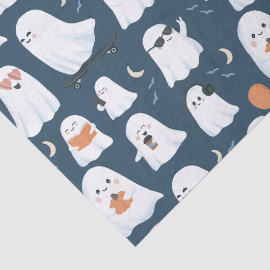 Free Spirits Halloween Tissue Papier (Detail)