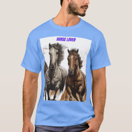 🔥 Free Spirits Run Wild Horseback Rider T-shirt