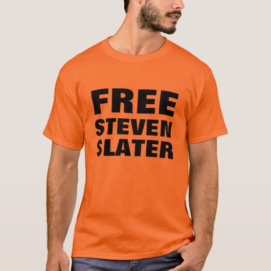 Free Steven Slater T-Shirt (Voorkant)
