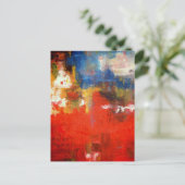 Free Style Abstract Briefkaart (Staand voorkant)