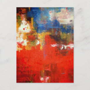 Free Style Abstract Briefkaart