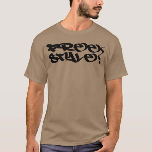 Free Style vintage T-shirt (Voorkant)
