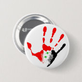 Free Syria Badge Ronde Button 5,7 Cm (Voorkant /achterkant)
