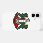 Free Syria Eagle Classic Case-Mate iPhone Case (Achterkant (horizontaal))