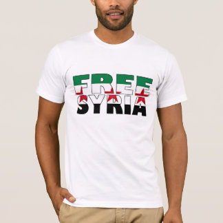 Free Syria Mannen T-shirt