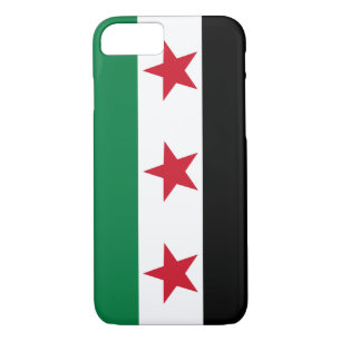 Free Syria Syrian Revolution Flag iPhone 7 hoesje