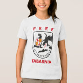Free Tabarnia 3 Tri-Blend Shirt (Voorkant)