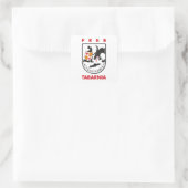 Free Tabarnia 3 Vierkante Sticker (Tas)