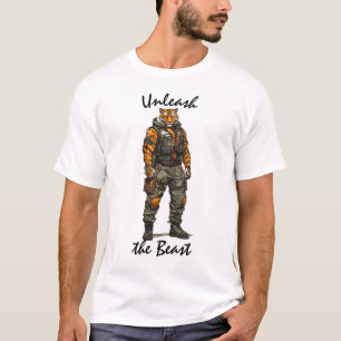 Free the Beast Tactische Tijger T-Shirt