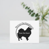 Free the Kees! Briefkaart (Staand voorkant)