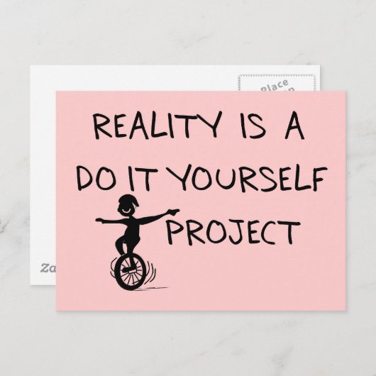 Free Thinker Briefkaart (Voorkant / Achterkant)