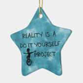 Free Thinker Keramisch Ornament (Links)