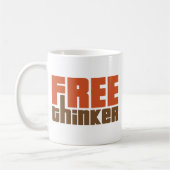 Free Thinker Koffiemok (Links)