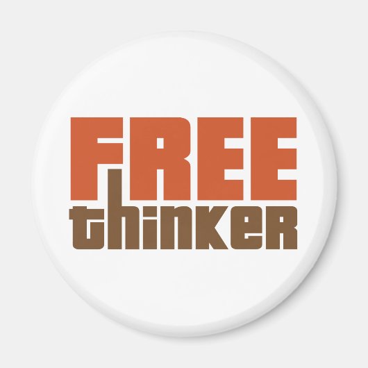 Free Thinker Magneet (Voorkant)