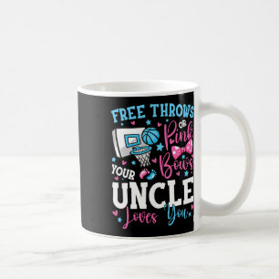 Free Throws of Pink Bows Uncle Loves You Schattige Koffiemok