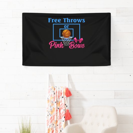 Free Throws or Pink Bows Gender Reveal Designs Spandoek (Insitu)