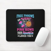 Free Throws Or Pink Bows Your Auntie Loves You Gen Muismat (Met muis)