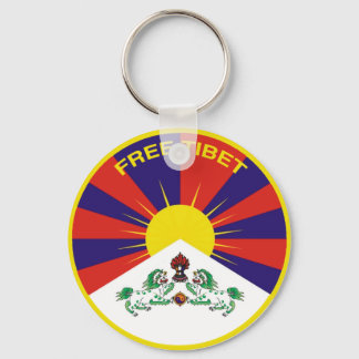 Free Tibet Sleutelhanger
