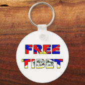 Free Tibet Sleutelhanger (Voorkant)