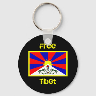Free Tibet Sleutelhanger