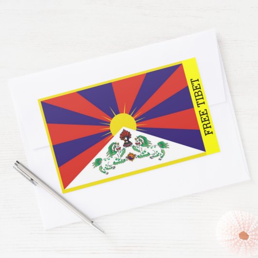 Free Tibet Sticker (Envelop)