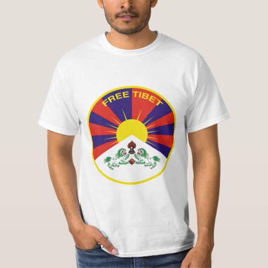Free Tibet T-shirt (Voorkant)