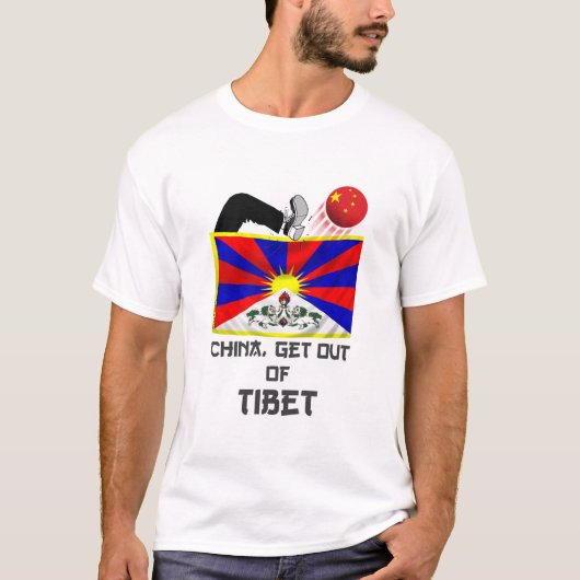 Free Tibet T-shirt (Voorkant)