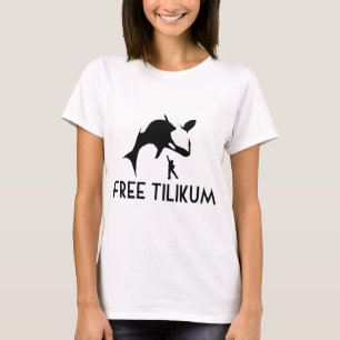 Free Tilikum Save the Orca Killer Whale T-shirt