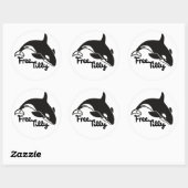 Free Tilly Ronde Sticker (Vel)