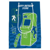 Free Time Arcade Medium Gift Bag Medium Cadeauzakje (Achterkant)