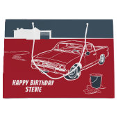 Free TIme Car Large Cft Bag Groot Cadeauzakje (Voorkant)