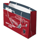 Free TIme Car Large Cft Bag Groot Cadeauzakje (Achterkant Gekanteld)