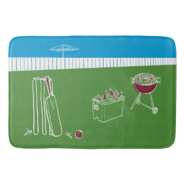Free TIme Cricket Bath Mat
