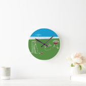 Free TIme Cricket Wall Clock Ronde Klok (Huis)