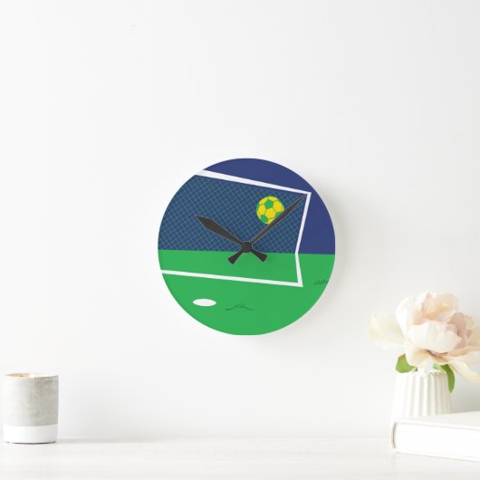 Free TIme Football Wall Clock Ronde Klok (Huis)